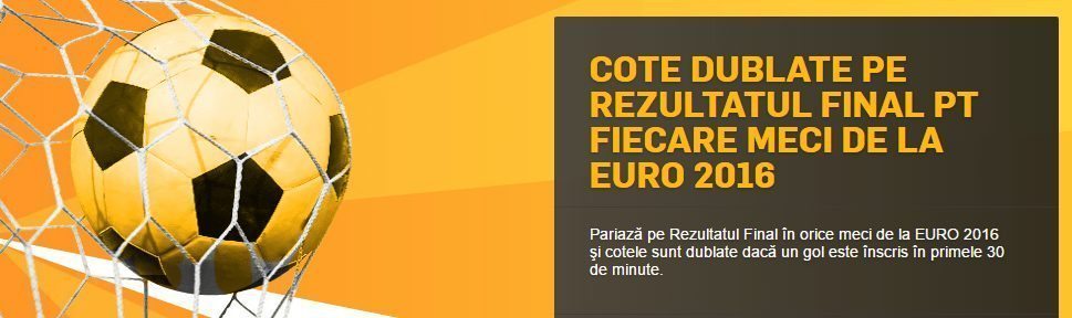 betfair - cote dublate pe rezultatul final pentru fiecare meci de la euro 2016