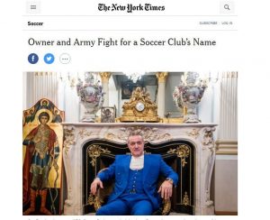 becali in new york times