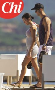 EXCLUSIVE / DO NOT CREDIT / NO WEB / NO BLOG - May 28, 2017 - CORSICA - EXCLUSIVE - Cristiano Ronaldo and pregnant Georgina Rodriguez with Cristiano Jr on holidays in Corsica.