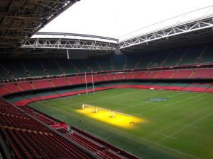 REPORTAJE AL MILLENNIUM STADIUM DE CARDIFF DONDE SE JUGARÁ LA FINAL DE LA LIGA DE CAMPEONES 2017, MILLENIUM STADIUM