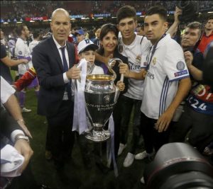zidane si familiaaa
