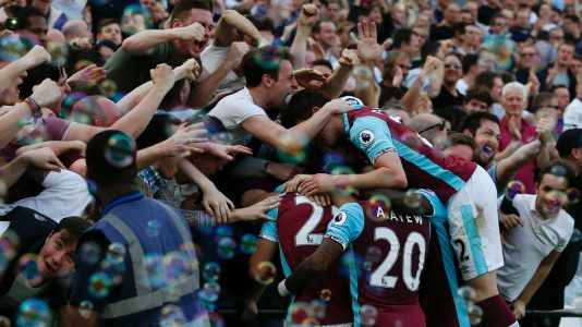 west ham bubbles premier league