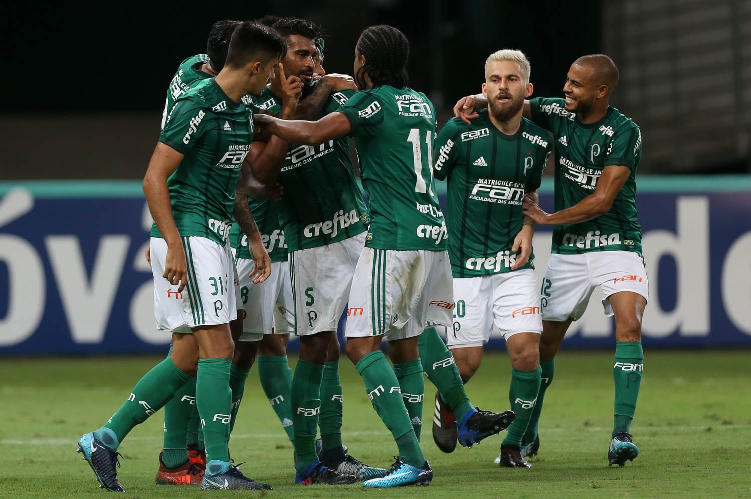 Quem está ganhando Fluminense ou Palmeiras?