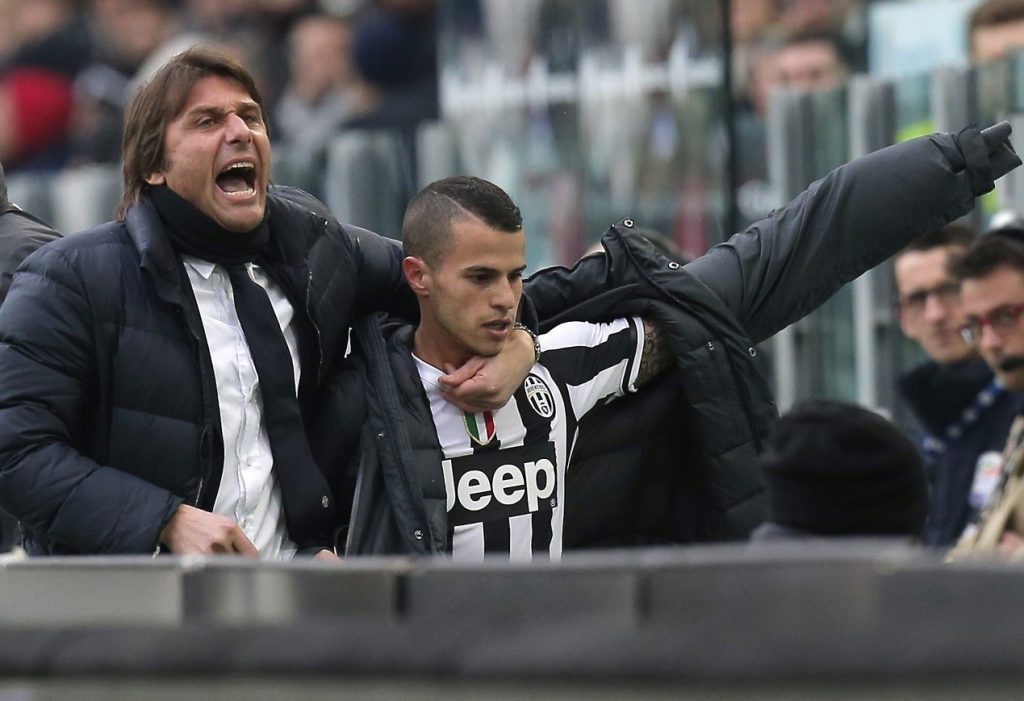 Sebastian Giovinco și Antonio Conte, în perioada Juventus