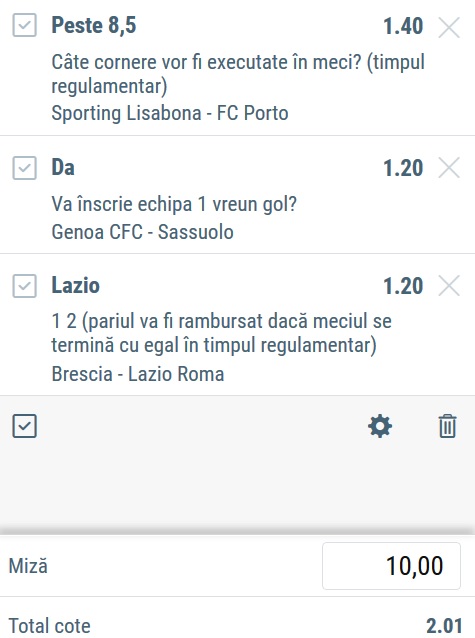 biletul