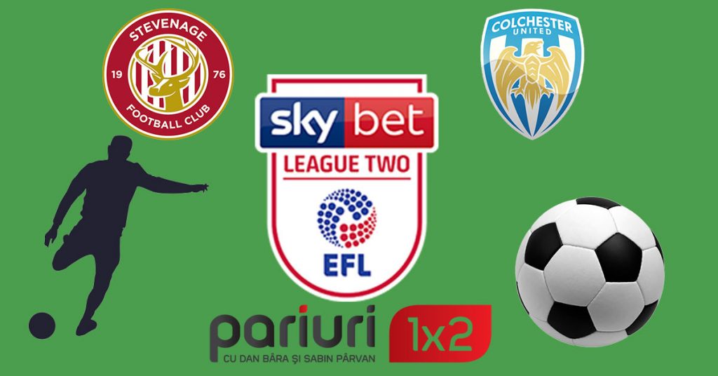 Stevenage – Colchester | Ultima clasata are meci greu pe teren propriu, in fata unei formatii care trage la promovarea in League One