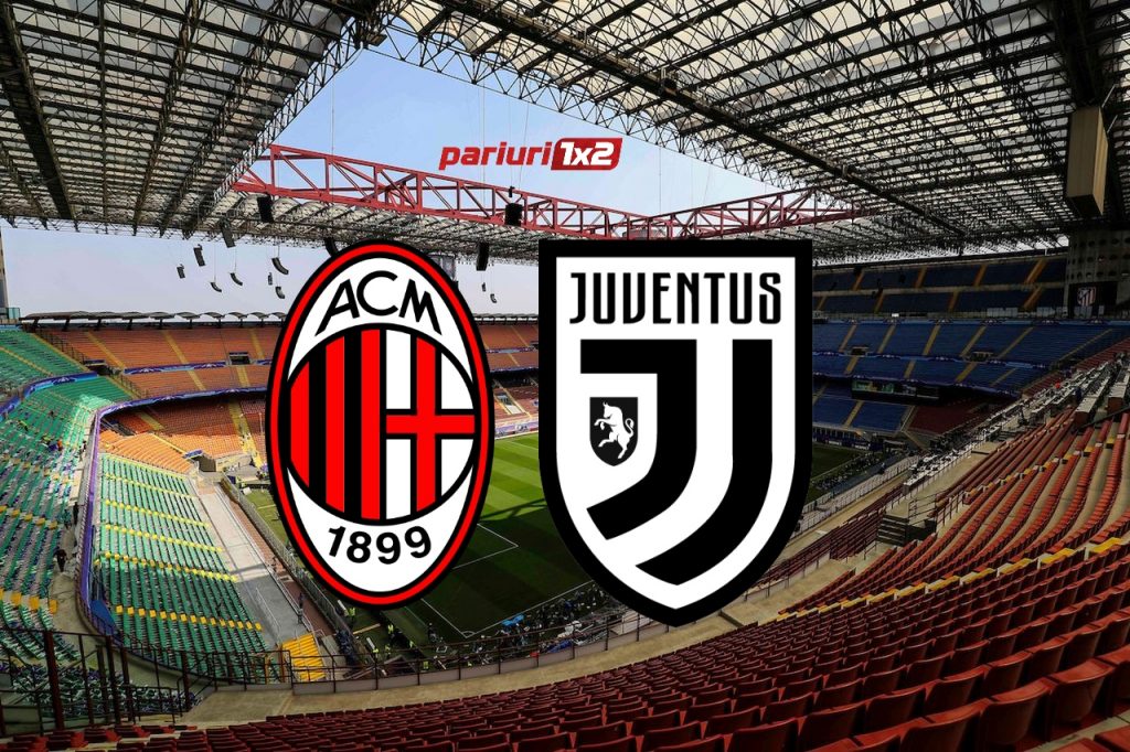 AC Milan – Juventus: Pont in cota 1.79 pentru semifinala Cupei Italiei!