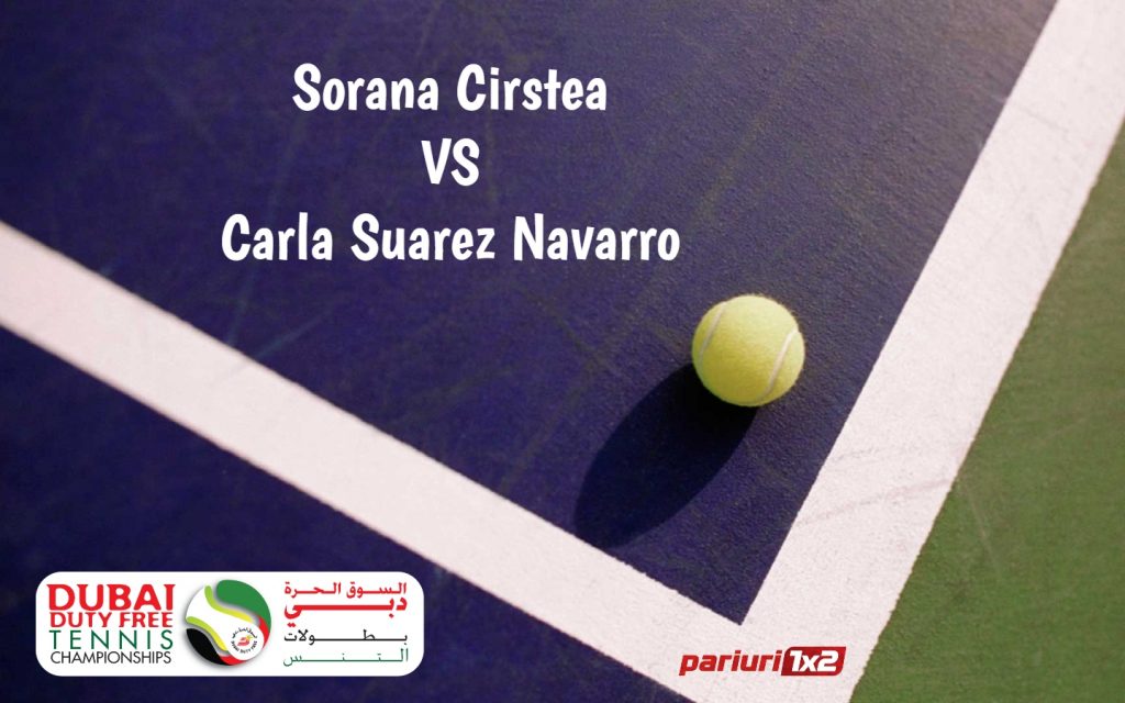 Cirstea – Suarez: Sorana, la un pas de tabloul de la Dubai!