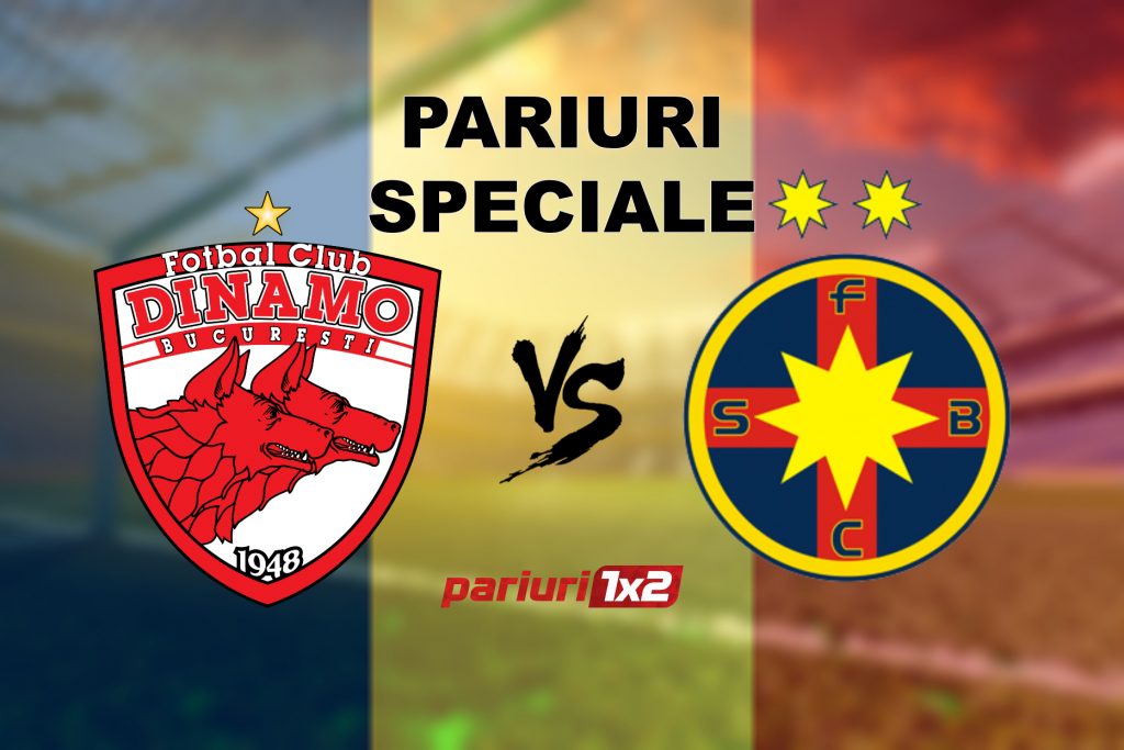 Dinamo București – FCSB: 3 pariuri speciale și 500 lei bani de pariat!