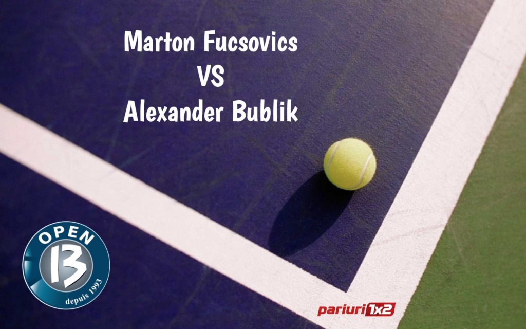 Fucsovics – Bublik: Se anunta ploaie de „duble”!