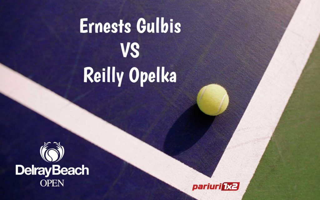Gulbis – Opelka: Americanul domina in disputele directe!