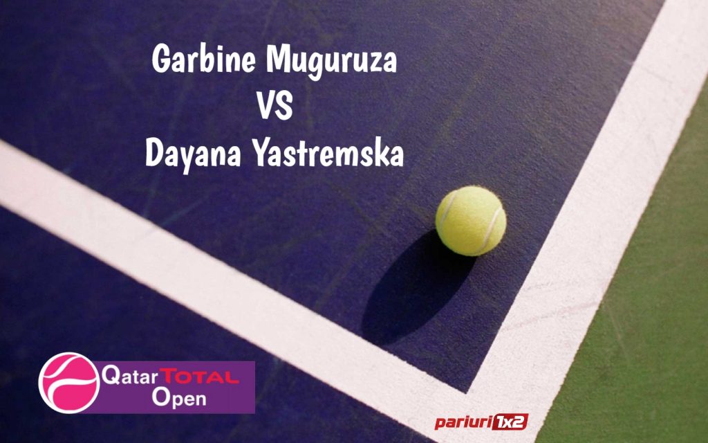 Muguruza – Yastremska: Meciul zilei se joaca la Doha!