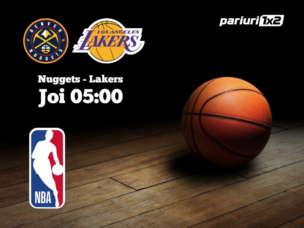 Nuggets – Lakers: LeBron si AD pornesc cu prima sansa!