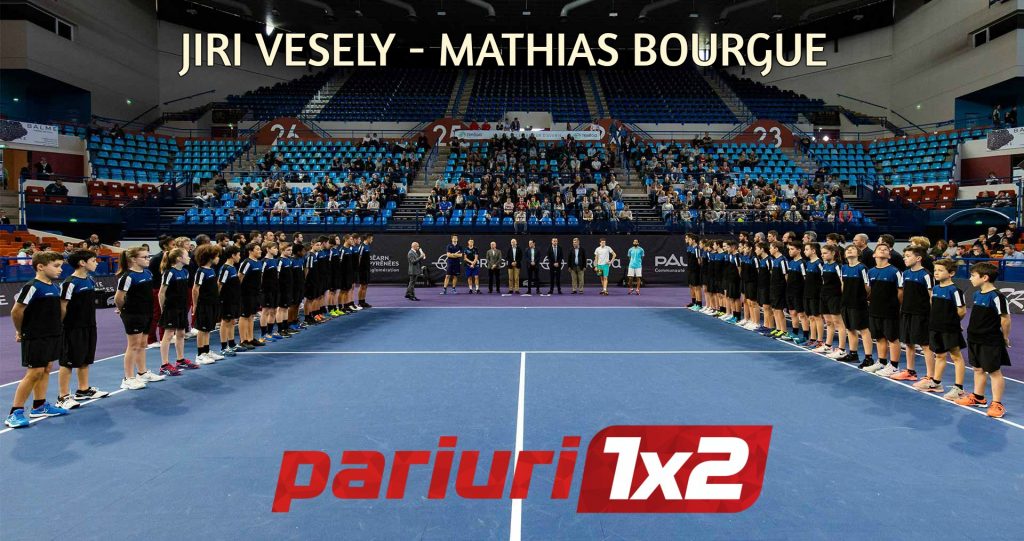 Jiri Vesely – Mathias Bourgue | Cehul vine dupa un trofeu castigat la Pune si are prima sansa la victorie in sala din Pau: cota 1.50