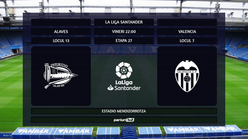Alaves – Valencia: Terenul propriu poate face diferenta!