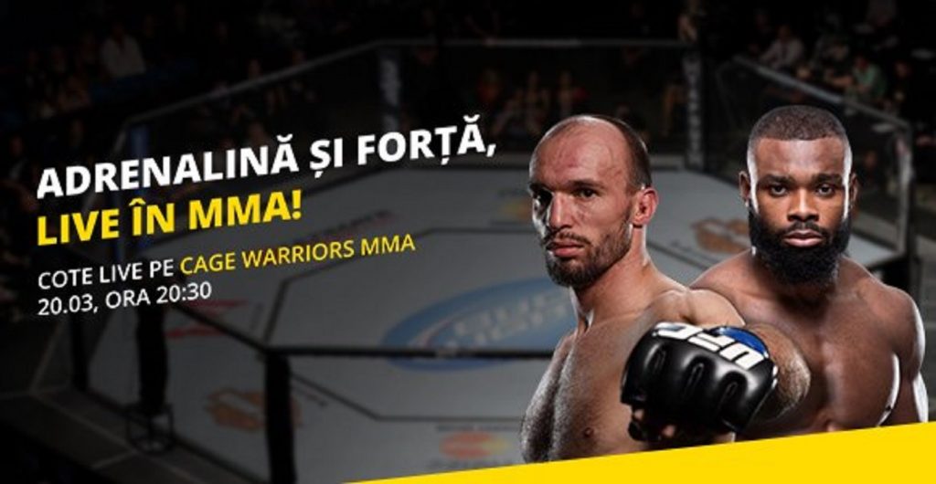 Cage Warriors: Cote de TOP pentru gala de la Manchester!
