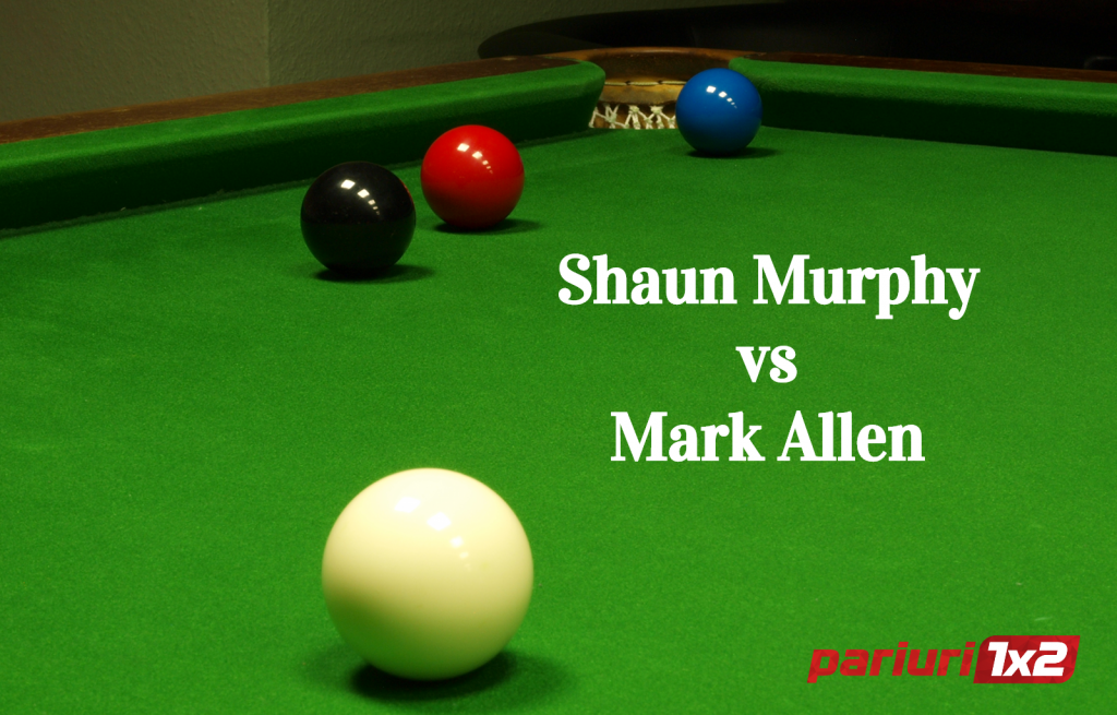 Shaun Murphy – Mark Allen: Snooker-ul NU ia pauza! AICI, ponturi in cote de 1.61 si 2.25!