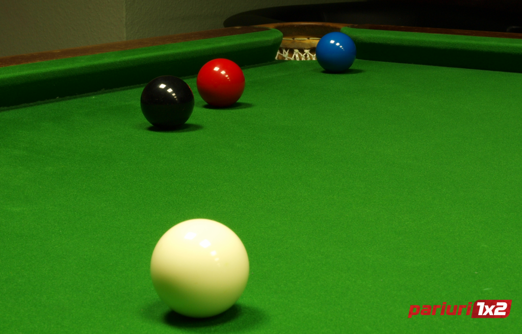 Snooker-ul ne aduce PROFIT in ultima zi a saptamanii. 4 ponturi de TOP! AICI, inclusiv o „bombita” in cota 2.45!