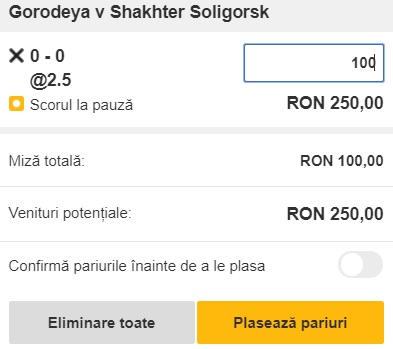 Gorodeya - Shakhter Soligorsk