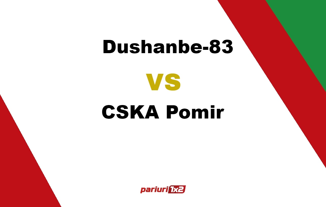 Dushanbe-83 – CSKA Pomir: Ofensiva, o problema pentru gazde!