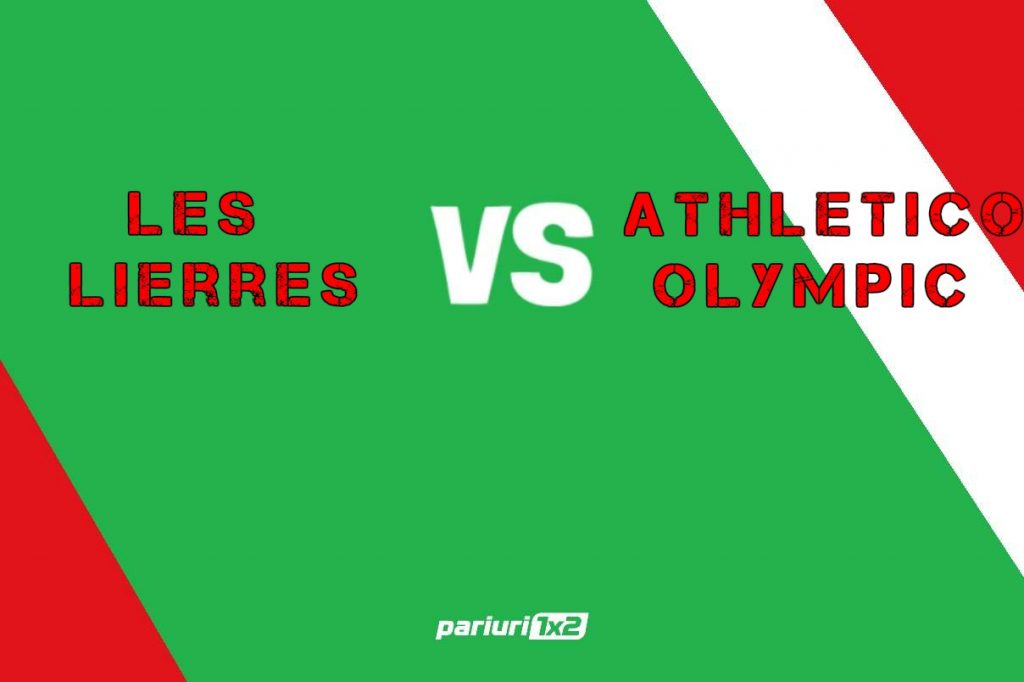 Les Lierres – Athletico Olympic » Ponturi în cote de 1.55 și 1.75 pregătite la duelul din „Primus Ligue!”