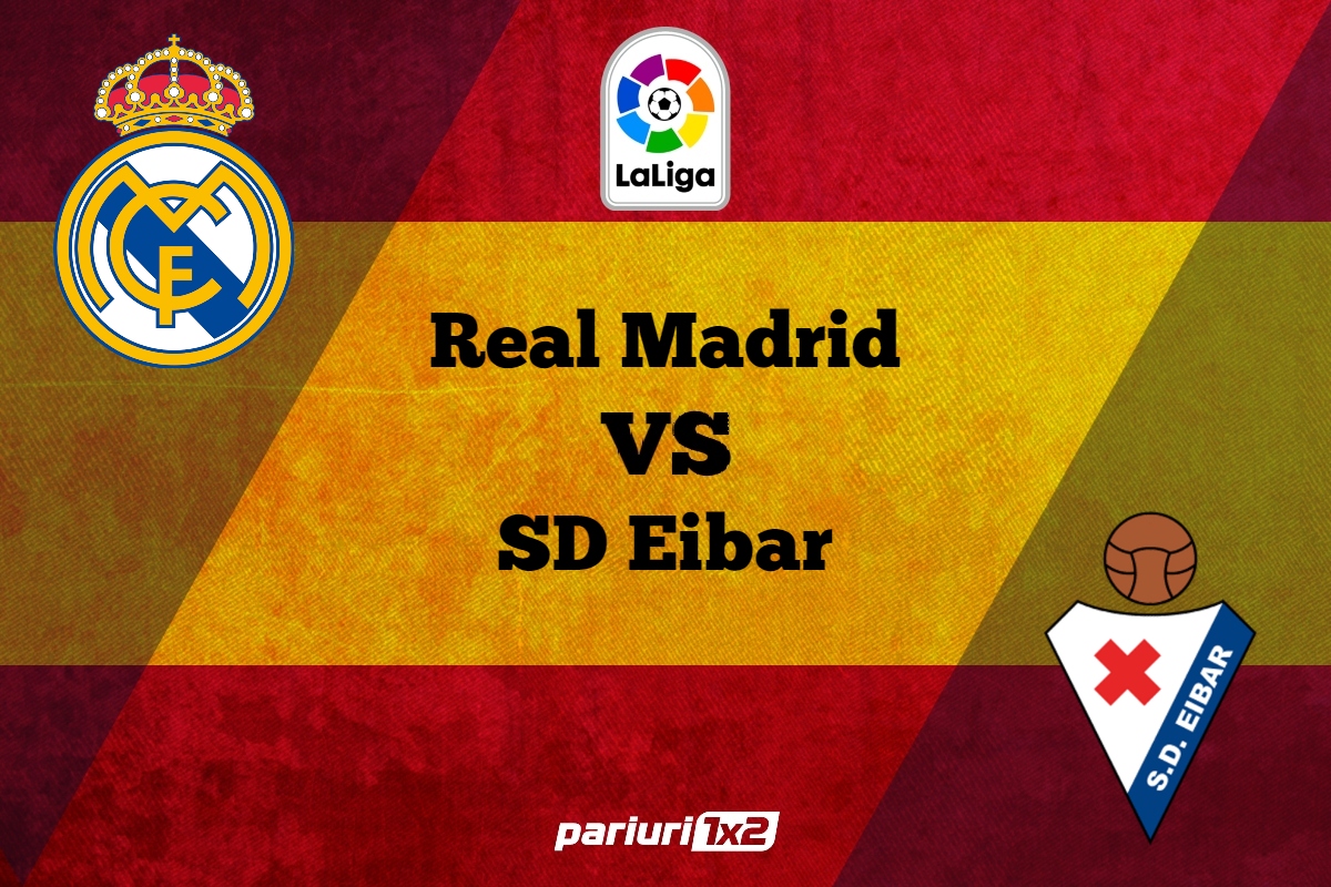 Ponturi fotbal » Real Madrid – Eibar: Stadion nou, acelasi rezultat!