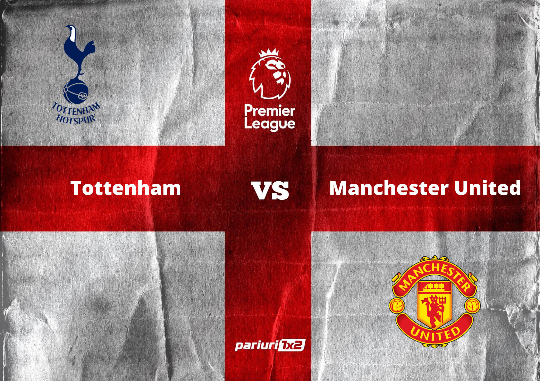 Duminica, de la ora 18:30, Tottenham si Manchester United se intalnesc intr-unul dintre cele mai asteptate dueluri ale etapei cu numarul 31 din Premier League. Toti pariorii asteapta un meci extrem de echilibrat, iar pentru "pauza sau final X", efortuna.ro iti ofera o cota de 1.67. De asemenea, pentru "ambele marcheaza", cota este de 1.71 - alegerea noastra de duminica.