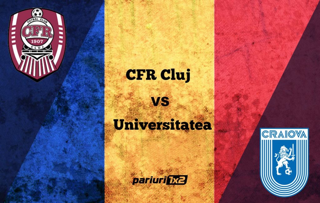 Pariuri fotbal » CFR Cluj – Universitatea Craiova » „Bursucul” decis să rezolve ecuația titlului!