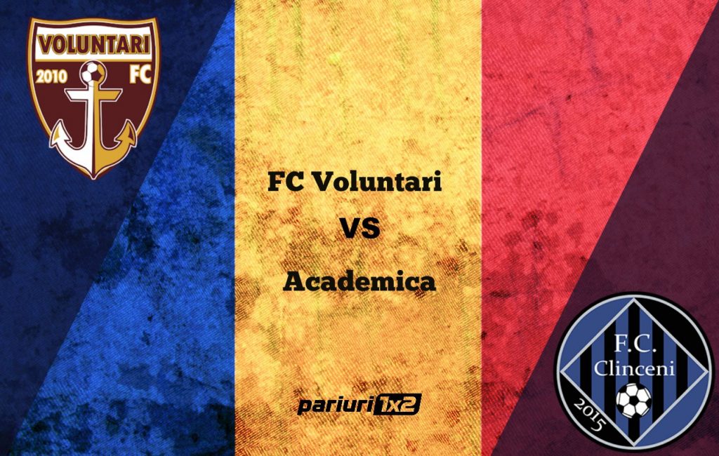 Pariuri fotbal » FC Voluntari – Academica Clinceni » Nu e loc de prietenii în derby-ul ilfovean!
