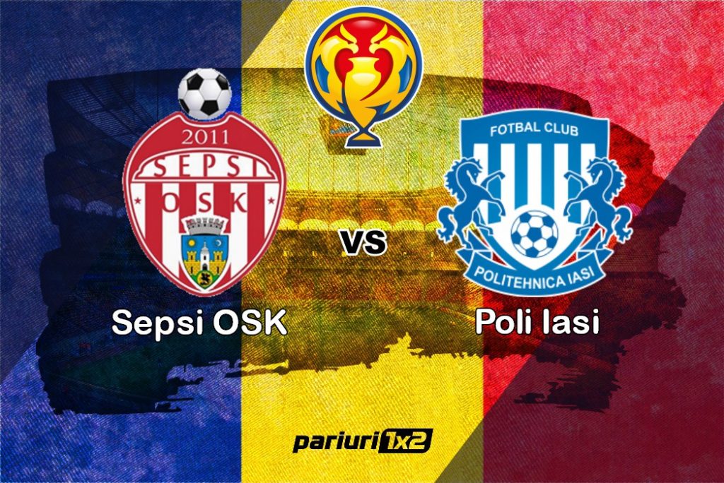 Pariuri fotbal » Sepsi OSK Sf. Gheorghe – Poli Iași » Moldovenii joacă în Cupă cu gândul la campionat!