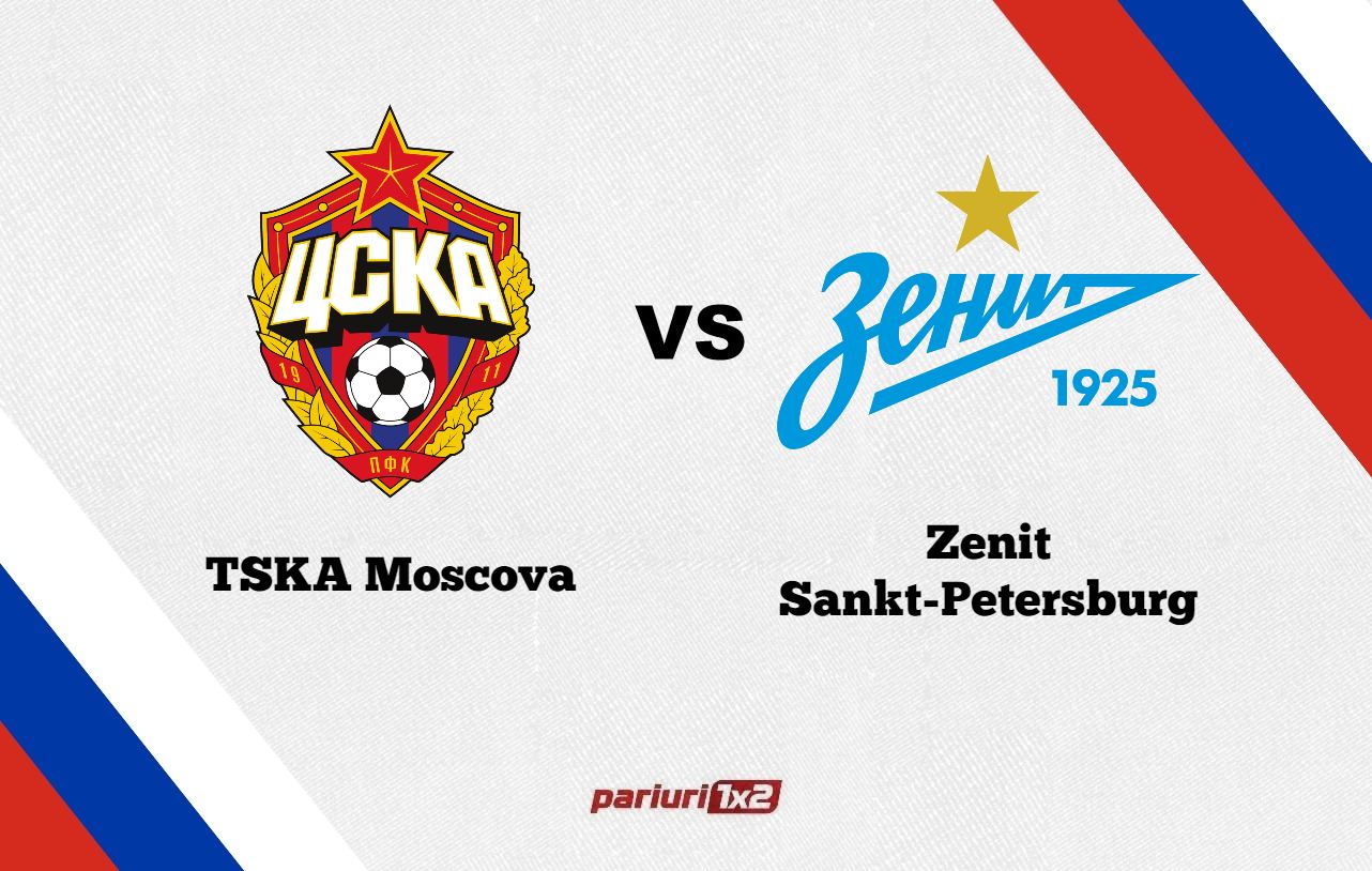 Pariuri fotbal » TSKA Moscova – Zenit: Rusia revine la viata cu un super derby!