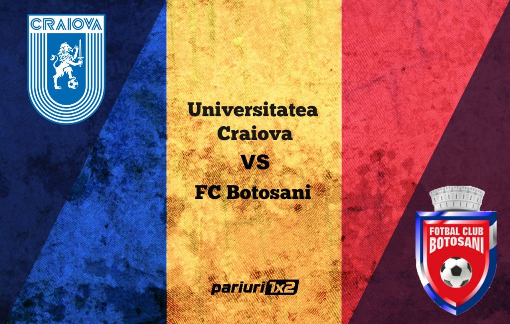 Pariuri fotbal » Universitatea Craiova -FC Botoșani » Duel în Bănie cu gândul la Europa la reluarea Ligii 1!