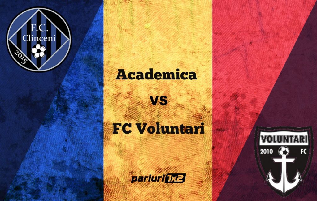 Pariuri fotbal » Academica Clinceni – FC Voluntari » Război între ilfoveni pentru supraviețuirea în liga 1!