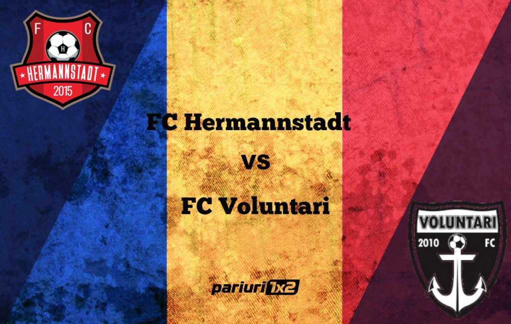 Pariuri fotbal » FC Hermannstadt – FC Voluntari » Duel sub semnul echilibrului în play-out!