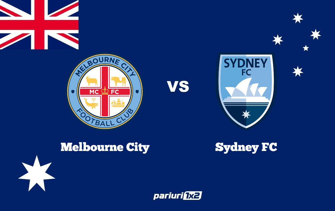 Pariuri fotbal » Melbourne City – Sydney FC: Derby spectaculos in A-League! Pariem pe cotele 1.45 si 1.91!