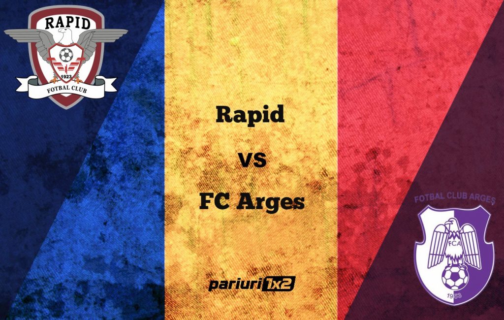 Pariuri fotbal » Rapid București – FC Argeș » Duel tare în lupta pentru promovare!
