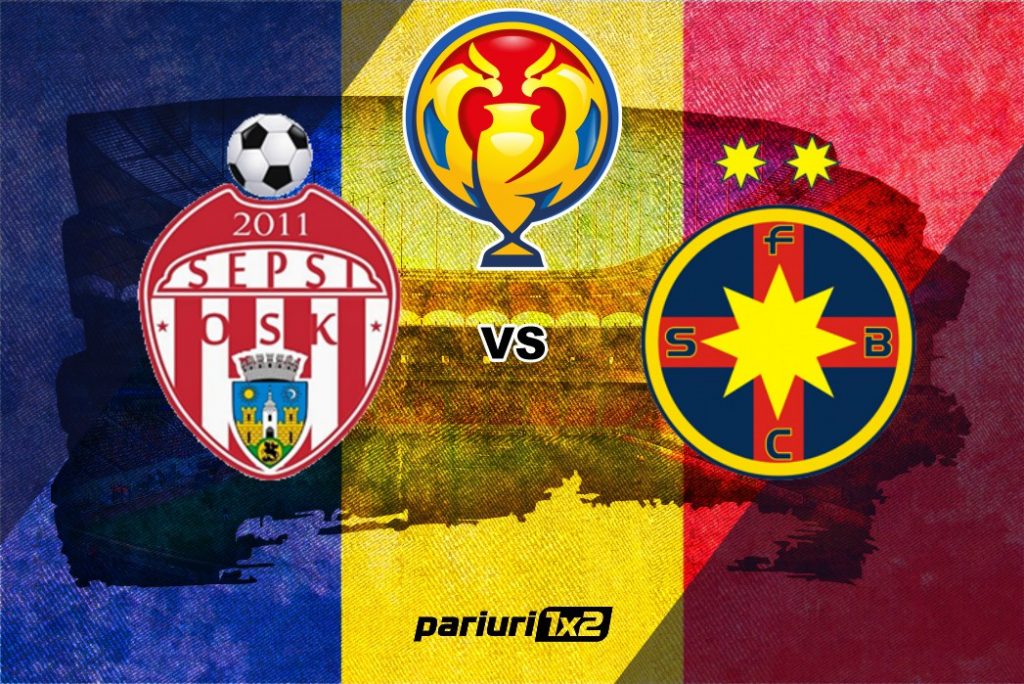 Pariuri fotbal » Sepsi OSK Sf. Gheorghe – FCSB » Salvează „roș-albaștrii” sezonul? » Pariem la cota 1.80 în finala Cupei României!