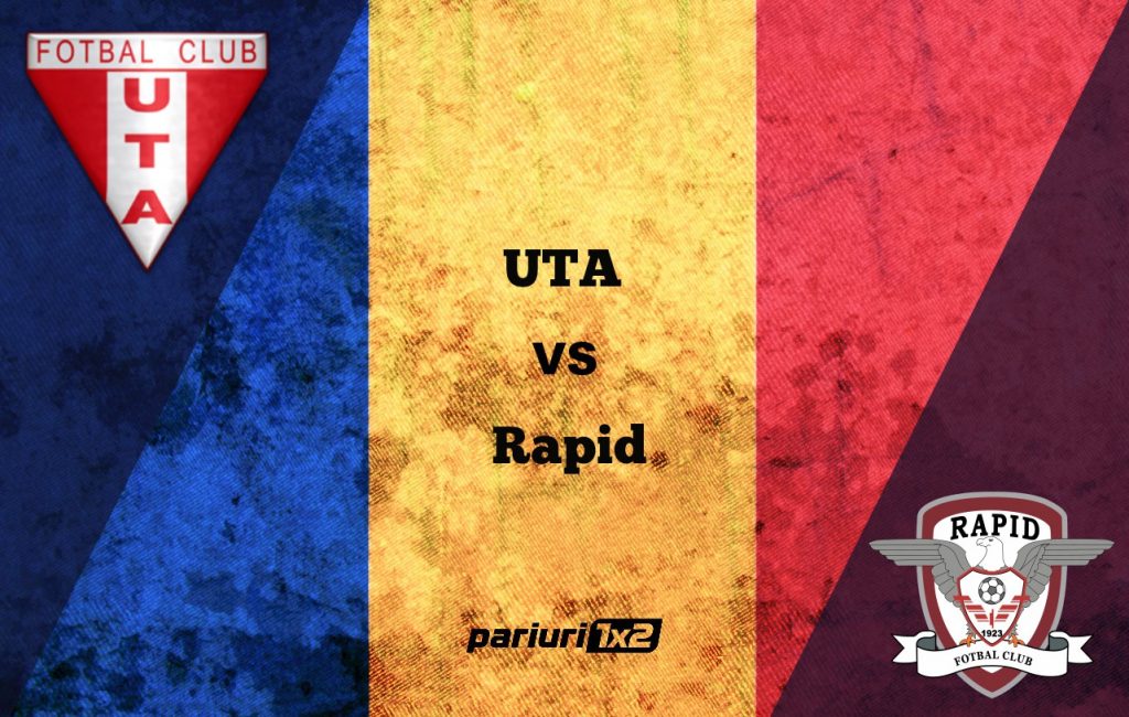 Pariuri fotbal » UTA – Rapid » „Bătrâna Doamnă” poate promova matematic în Liga 1!