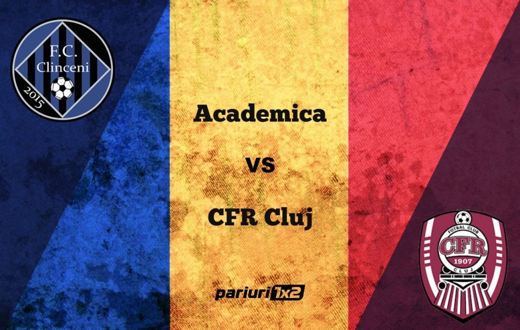 Pariuri fotbal » Academica Clinceni – CFR Cluj » Campioana abordează duelul cu Academica cu gândul la partida cu Dinamo Zagreb!