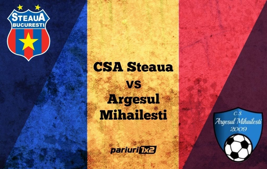 Pariuri fotbal » CSA Steaua – Argeșul Mihăilești » „Roș-albaștrii” încep asaltul pentru promovarea în Liga a 3-a!