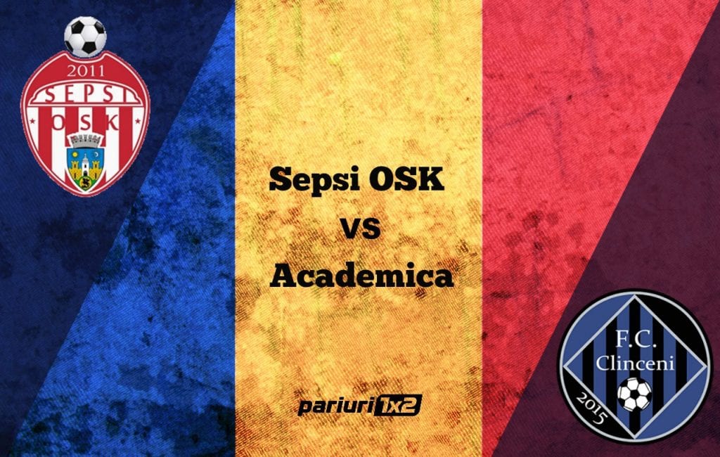 Pariuri fotbal » Sepsi OSK – Academica Clinceni » Remiza este interzisă la Sf. Gheorghe!