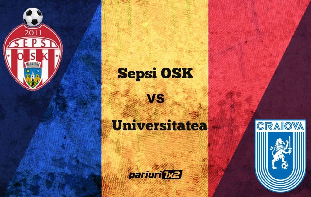 Pariuri fotbal » Sepsi OSK – Universitatea Craiova » Duel sub semnul echilibrului la Sf. Gheorghe!