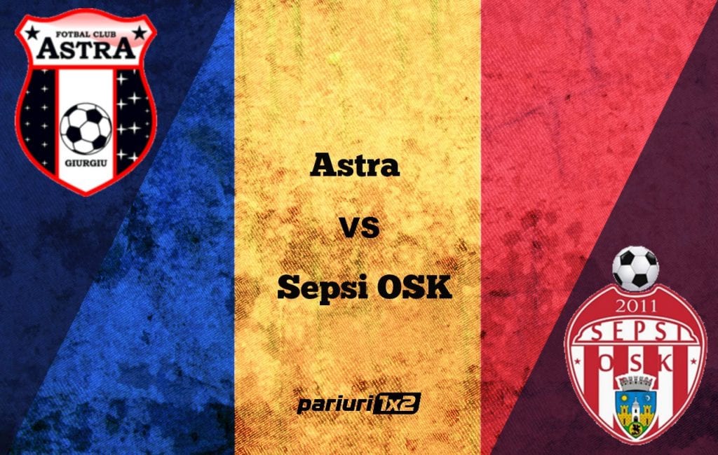 Pariuri fotbal » Astra Giurgiu – Sepsi OSK Sf. Gheorghe » Duelul echipelor fără gol marcat în Liga 1!