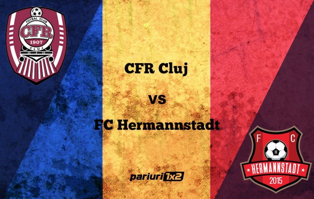 Pariuri fotbal » CFR Cluj – FC Hermannstadt » Sibienii fără victorie în istorie în fața campioanei!