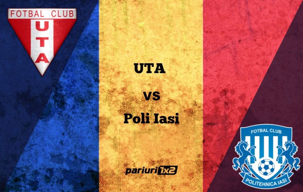 Pariuri fotbal » UTA – Poli Iași » Ies ieșenii din criză la Arad?