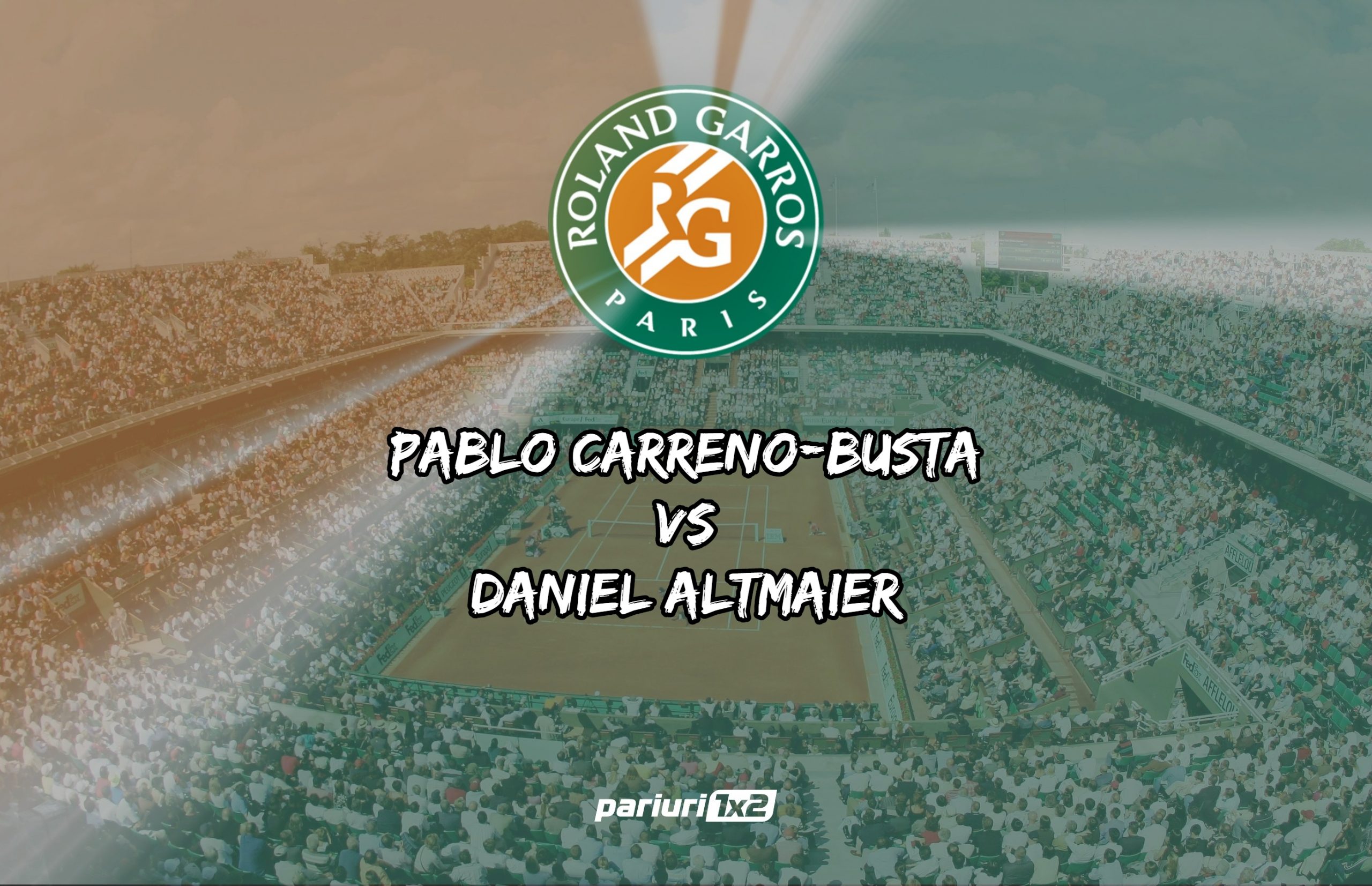 Pariuri tenis » Carreno-Busta – Altmaier: Germanul este de neoprit la Roland Garros!