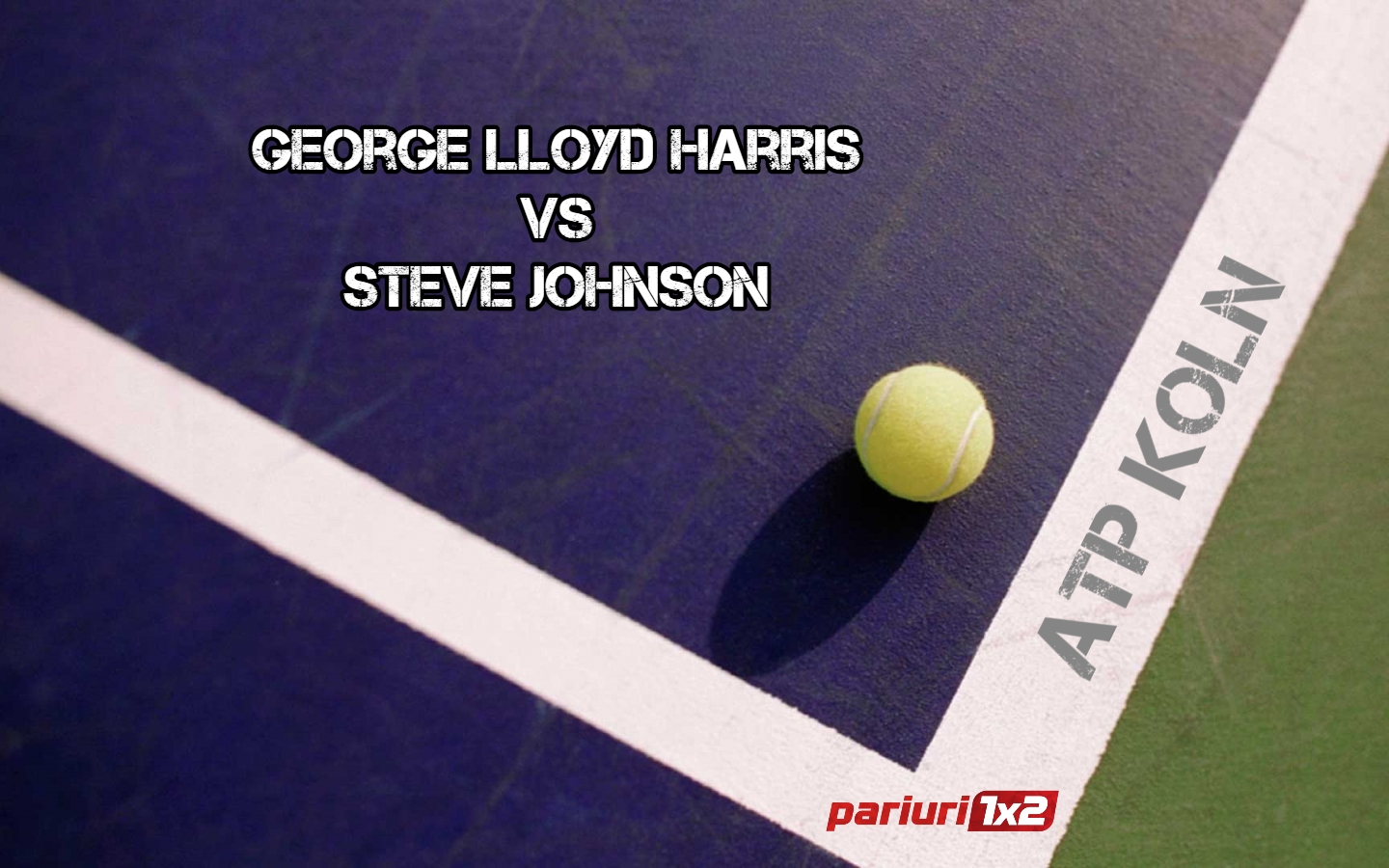 Pariuri tenis » Harris – Johnson: Duel echilibrat la ATP Koln!