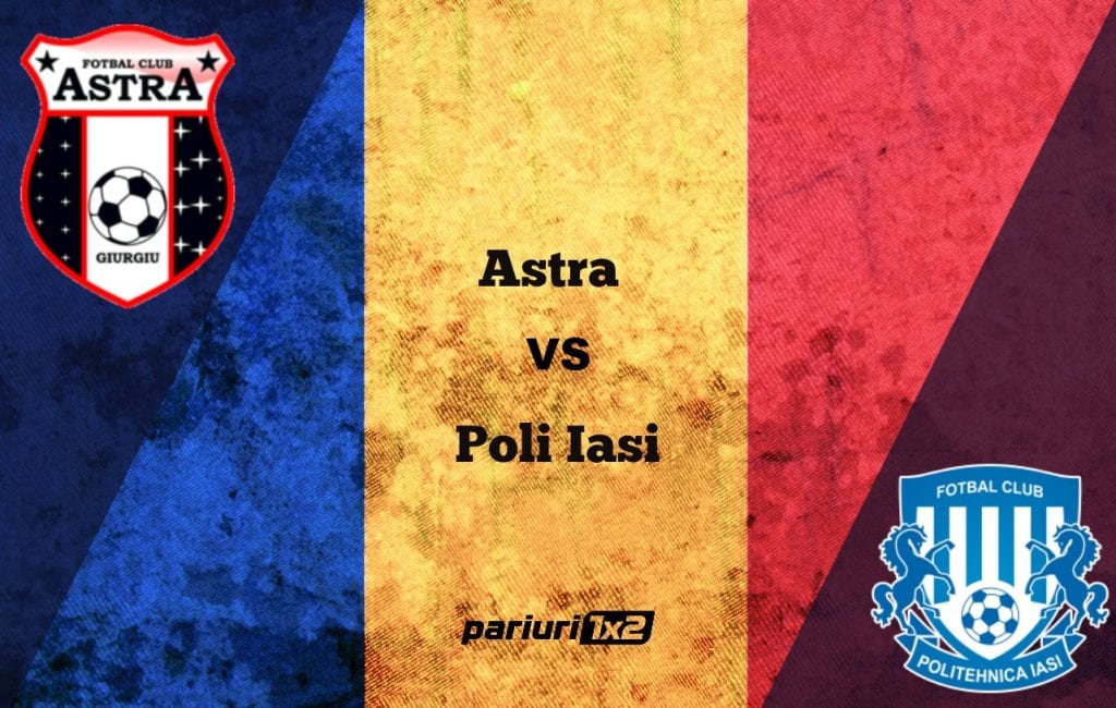 Pariuri fotbal » Astra Giurgiu- Poli Iași » Giurgiuvenii caută prima victorie a sezonului!