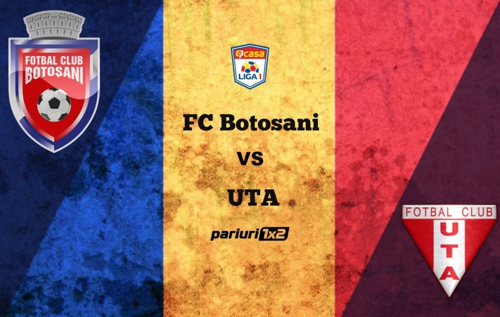 Pariuri fotbal » FC Botoșani – UTA Arad » Moldovenii pleacă cu prima șansă la victorie în duelul cu „Bătrâna Doamnă!”