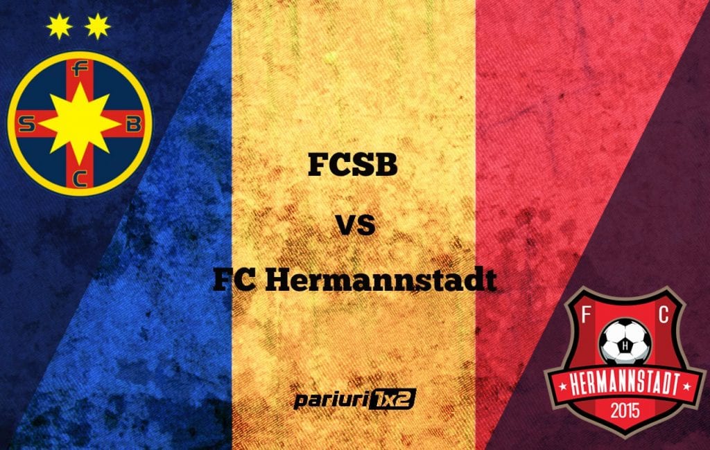 Pariuri fotbal » FCSB – FC Hermannstadt » Prognoza anunță goluri pe „Național Arena!”